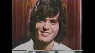 Donny Osmond  1975 Interview [upl. by Katti866]