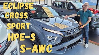 MITSUBISHI ECLIPSE CROSS SPORT HPES SAWC 2024 EM DETALHES [upl. by Elaina57]