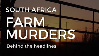 SA Farm Murders  victims of farm attacks amp their survival stories Please like and subscribe [upl. by Corydon384]