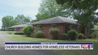 WinstonSalem church building homes for veterans facing homelessness [upl. by Blackington]