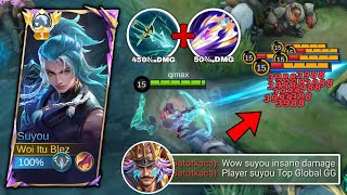 KILL 19 SUYOU GAMEPLAY SUPER BROKEN SUYOU NEW HERO MOBILE LEGENDS TUTORIAL GAMEPLAY 2024 [upl. by Yenffit]