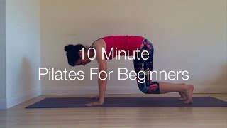 10 minute pilates for beginners [upl. by Shanley]