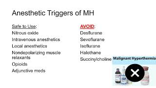 Malignant Hyperthermia Keyword Review  Dr Pinault [upl. by Gregrory]