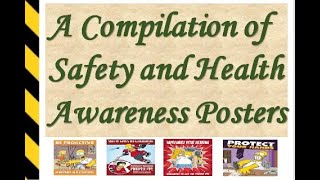 Safety and Health Awareness Slogan Posters Compilation [upl. by Aigil]