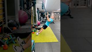 Dominadas en Trx 🔥 dominadas trx espalda dorsal entrenadorpersonal trensuperior gym [upl. by Noryd993]