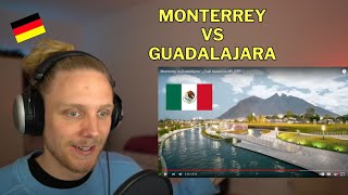 🇩🇪 Alemán Reacciona a MONTERREY vs GUADALAJARA  CUÁL ES MEJOR 🇲🇽 [upl. by Stulin292]