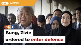 Bung Zizie ordered to enter defence on graft charges [upl. by Enilav448]