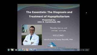 The Essentials The Diagnosis and Treatment of Hypopituitarism [upl. by Cornall]