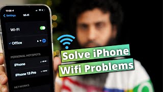 Solve iPhone WiFi Problems  Solve iOS 17 Wifi Problems [upl. by Tedmann]