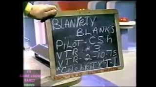 Blankety Blanks 1975Slate amp Intro to pilot 3 [upl. by Nonnah890]