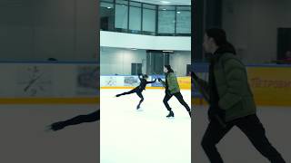 Triple Axel 3A first try figureskating фигурноекатание axel doubleaxel tripleaxel jumps [upl. by Perlie]