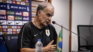 Conferencia de Prensa  Marcelo Bielsa  Brasil 11 Uruguay  191124 Eliminatorias Sudamericanas [upl. by Akeem]