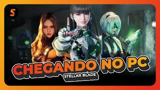 STELLAR BLADE CHEGANDO NO PC [upl. by Kcirrez]