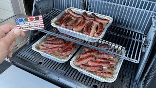 The Best Beer Brats  On The Masterbuilt Gravity 1050 Smoker  Grill [upl. by Yager]