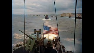 Spectacular Dday in super HD and color Commemorating 80 years of Dday 6 June 1944  6 June 2024 [upl. by Ecirtac]