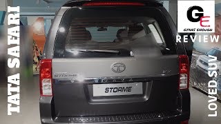 tata safari storme actual showroom lookwalkaround video with exteriorsinteriors [upl. by Maunsell]