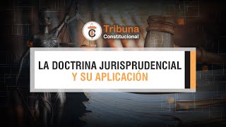 La Doctrina Jurisprudencial y su Aplicación  TC  471 [upl. by Dreda]