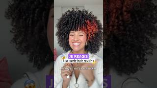 Je réagis à sa curly hair routine zavianmalloy 😱✨➿ curlyhair [upl. by Sicular474]