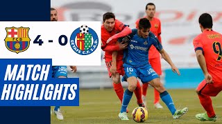 Getafe 04 Barcelona  La Liga 2014 Highlights amp Goals ⚽🔥  HD [upl. by Araed]