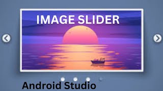 Image Slider  android studio  using java image Slider tutorial [upl. by Novaelc]