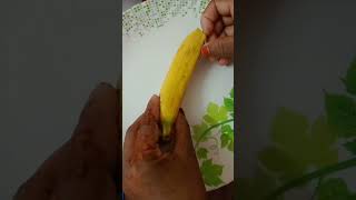 Banana design cutting idea short shortvideo ytshorts [upl. by Leinnad876]