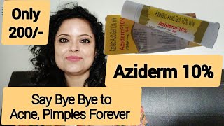 All in 1 cream with all benefits  Azelaic acid cream  Aziderm 10 Review  How to use azelaic acid [upl. by Nellir]