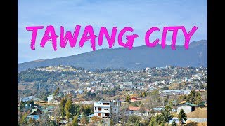 Beautiful Tawang City Walk  Arunachal Pradesh India  Safar Stories [upl. by Tay]