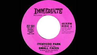 1968 HITS ARCHIVE Itchycoo Park  Small Faces mono 45 [upl. by Mulford]