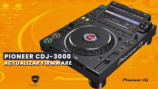 Pioneer CDJ3000 actualizar firmware [upl. by Aical166]