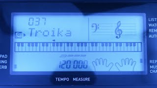 Troika  Casio Demo Songs 37 [upl. by Sitsuj]