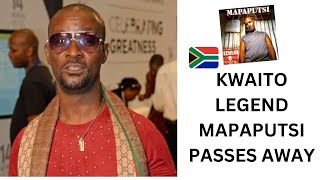 Kwaito Legend Mapaputsi Passes Away  Izinja Creator Dies  Sandile Ngwenya [upl. by Htaek459]