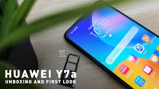 HUAWEI Y7a Unboxing amp First Look [upl. by Ivers258]