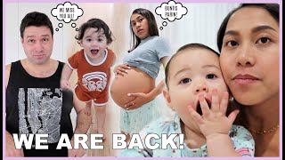 WE ARE BACK NAKA ENGAGE NA ANG ULO NI BABY MADALAS NA ANG CONTRACTIONS ❤️  rhazevlogs [upl. by Ayian573]