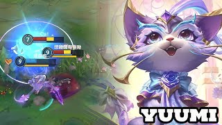 Wild Rift YUUMI  YUUMI Crystal Rose Skin Gameplay Rank [upl. by Osnohpla]