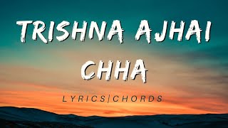 Trishna Ajhai chhaPs Rohit ThapaNepali Christian Song lyrics with ChordsCover scenariotrending [upl. by Marigolde]