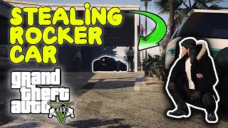 STEALING ON SHERIFF DEPARTMENT ROCKET CAR WITH FAMILIA DE CAR SA GTA 5  TAGALOG [upl. by Aldwon]