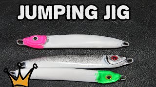 Como fazer Isca Artificial Caseira  Jumping Jig [upl. by Ennobe344]