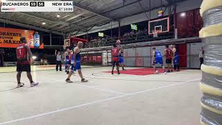 BUCANEROS VS NEW ERA LIGA DOMO BASKETBALL [upl. by Innavoj]