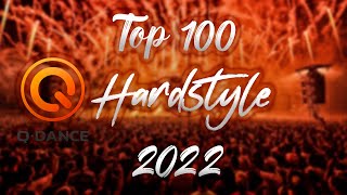 Qdance Hardstyle Top 100  2022  Drops Only [upl. by Yreffoeg]