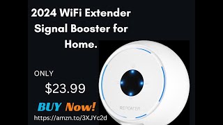 2024 WiFi Extender Signal Booster for Home [upl. by Adlog]