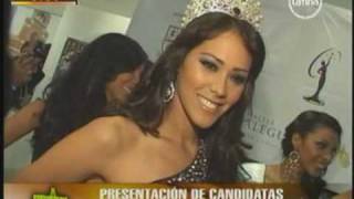 Conferencia Presentacion de Candidatas Miss Peru 2010 [upl. by Eenerb]