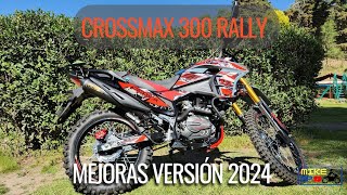 Vento CROSSMAX 300 RALLY 2024 LISTA PARA LA AVENTURA 😯 [upl. by Rebme517]