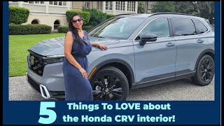 Honda CRV 2025 Best Interior Features [upl. by Yrol]