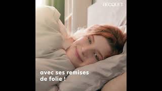 🛏️ Le Blanc de Becquet  Jusquà 50 sur le Linge de Maison  ✨ [upl. by Ardek]