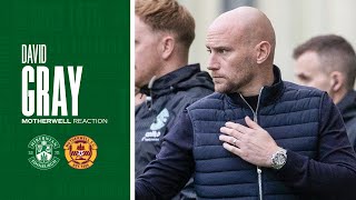 Hibernian 1 Motherwell 2  David Grays Reaction  William Hill Premiership [upl. by Saleme987]