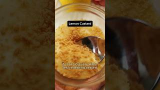 Quick amp Easy High Protein Lemon Custard easyrecipe desserts [upl. by Rosenfeld]