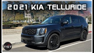 2021 Kia Telluride Nightfall Edition Best Luxury Bargain  TwoTakes [upl. by Llerrat407]