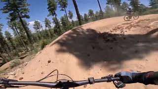 Mountain Biking Bean Peaks Prescott [upl. by Ahsakat847]