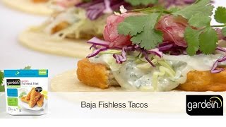 baja fishless tacos [upl. by Ahsinar]