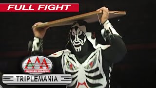 LA PARKA vs LA PARK LUCHA POR EL NOMBRE  Triplemania XVIII  Lucha Libre AAA Worldwide [upl. by Haym492]